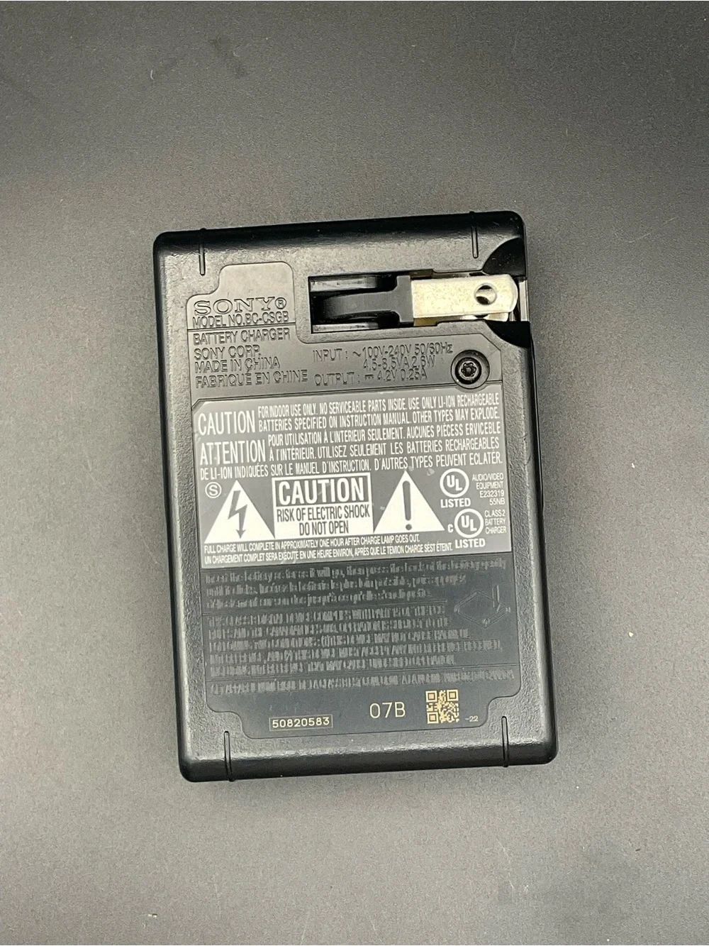 Sony Battery Charger